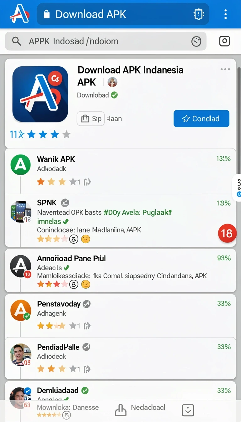 Pratinjau antarmuka Review Aplikasi sip33 di mpoid