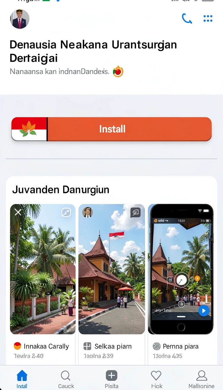 Pratinjau antarmuka Review Aplikasi logamtoto di mpoid