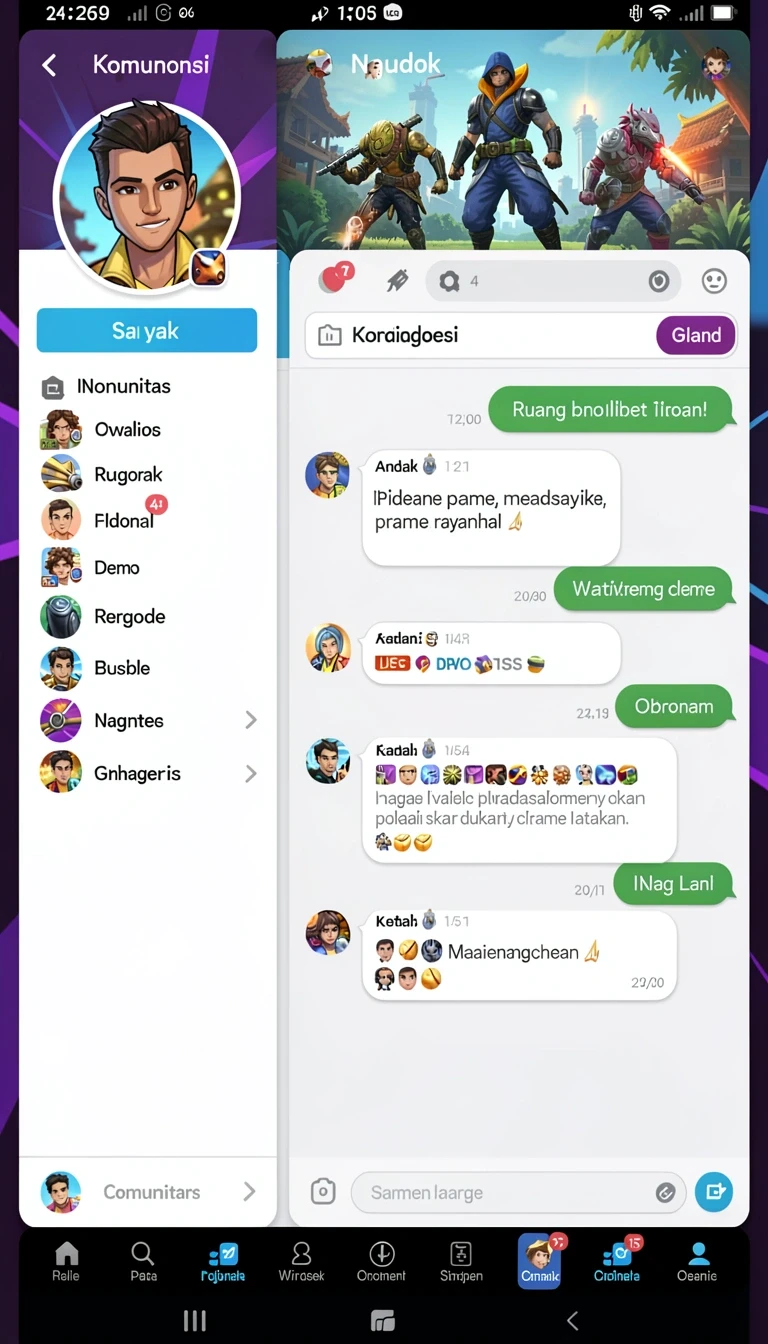 Pratinjau antarmuka Review Aplikasi cuangila di mpoid
